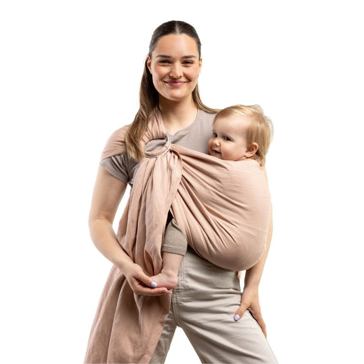 Boba - Boba Linen Ring Sling - Peony - Cloth and Carry
