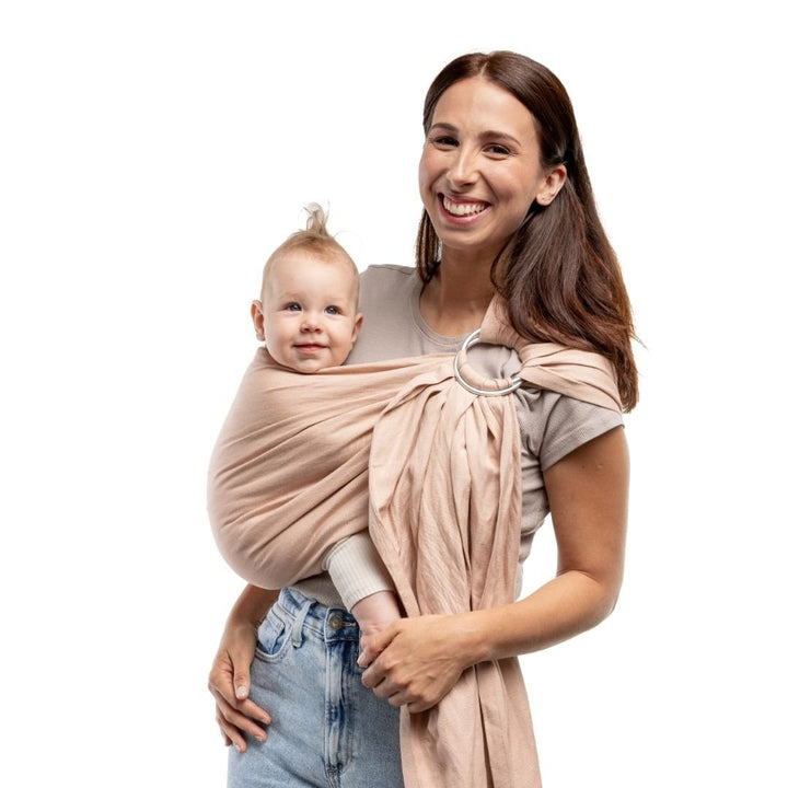 Boba - Boba Linen Ring Sling - Peony - Cloth and Carry