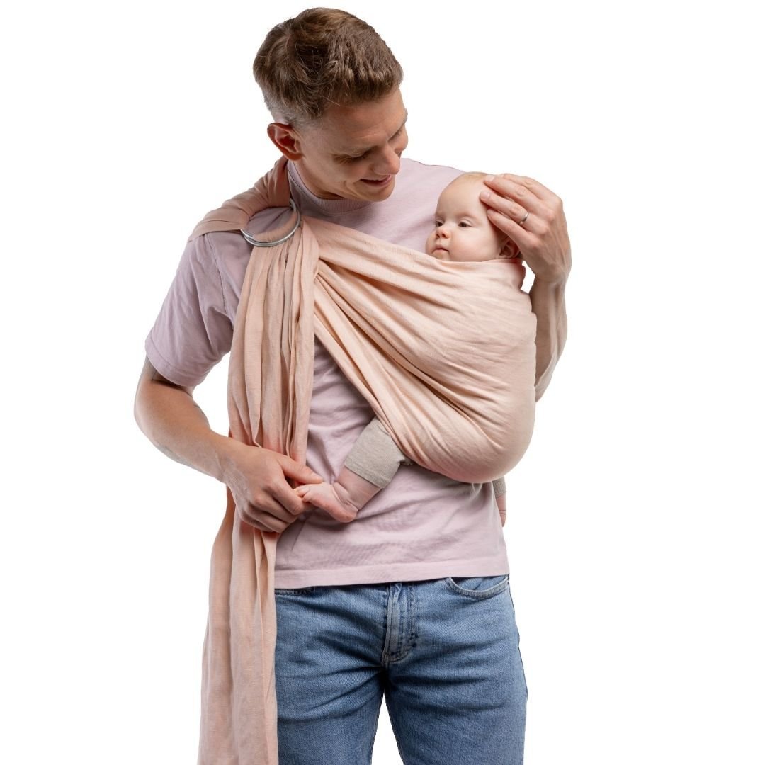 Boba - BABY CARRIER HIRE: Boba Linen Ring Sling - Cloth and Carry