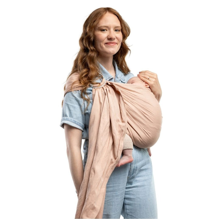Boba - Boba Linen Ring Sling - Peony - Cloth and Carry