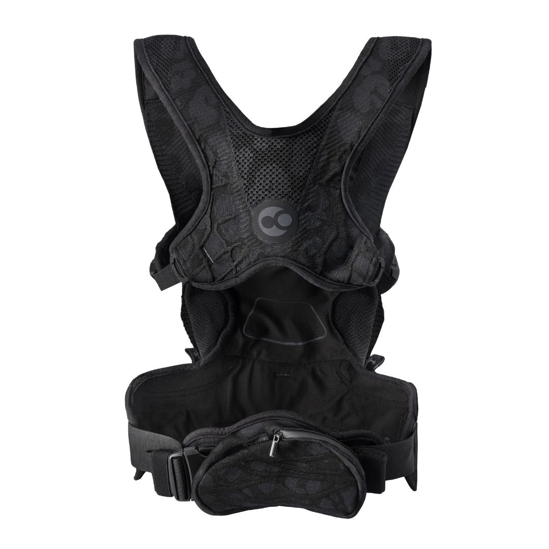 Carifit - Carifit+ Multi - Position Core Baby Carrier - Black Leopard - Cloth and Carry