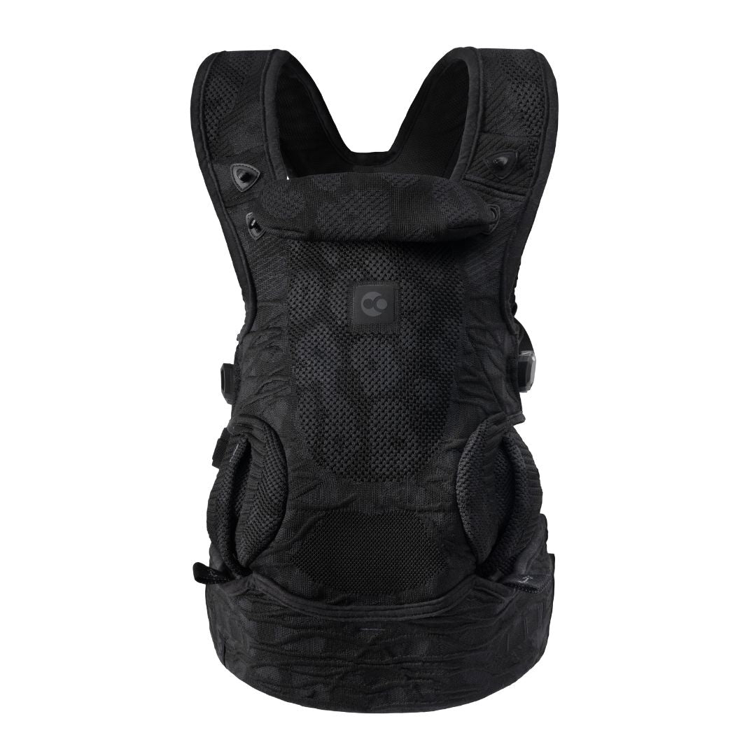 Carifit - Carifit+ Multi - Position Core Baby Carrier - Black Leopard - Cloth and Carry