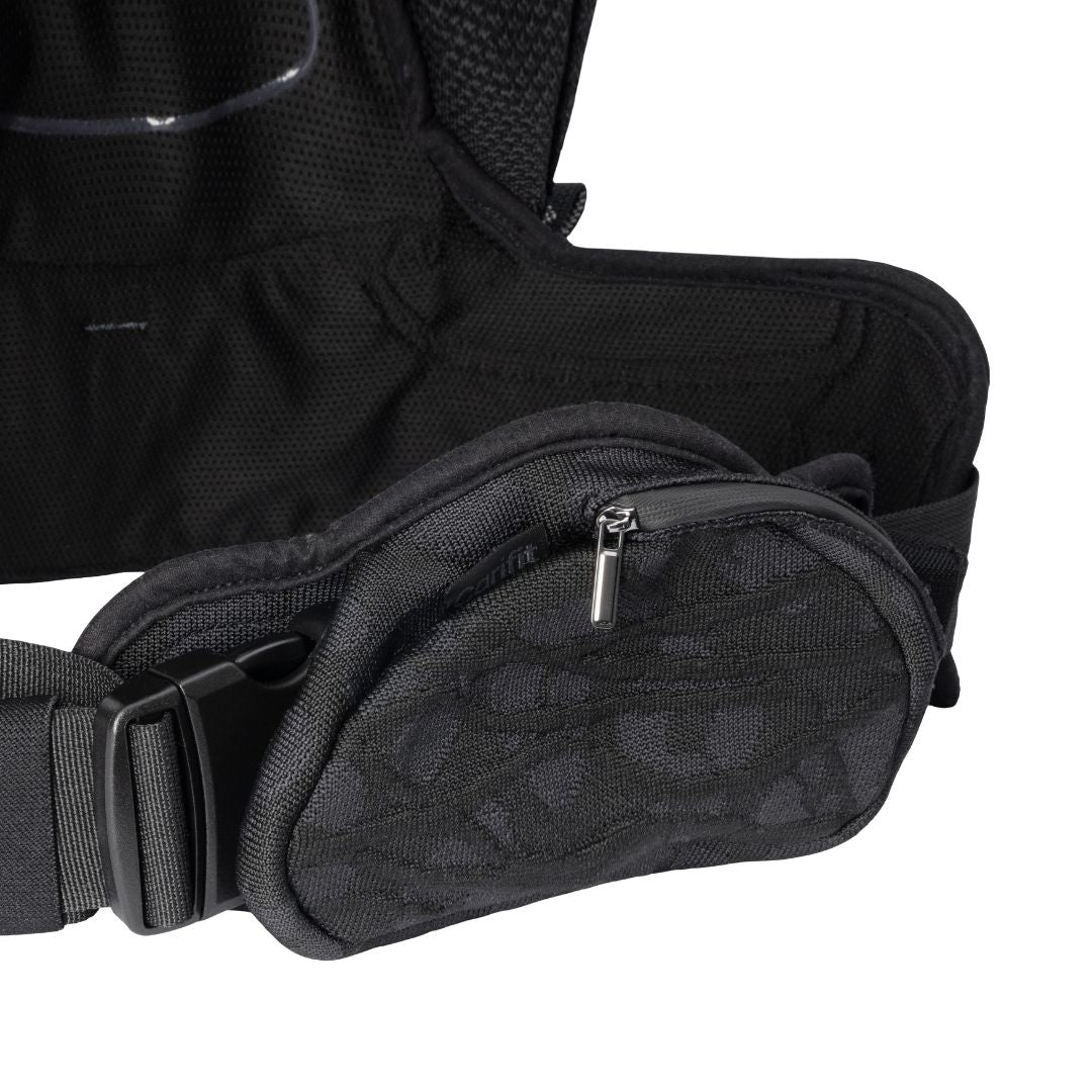 Carifit - Carifit+ Multi - Position Core Baby Carrier - Black Leopard - Cloth and Carry