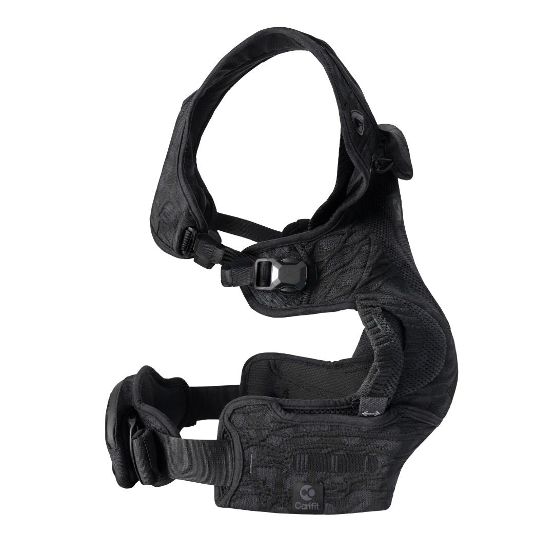 Carifit - Carifit+ Multi - Position Core Baby Carrier - Black Leopard - Cloth and Carry