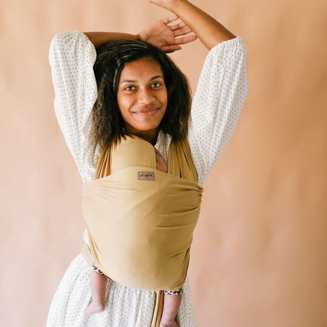 BABY CARRIER HIRE: Chekoh Newborn Stretchy Wrap