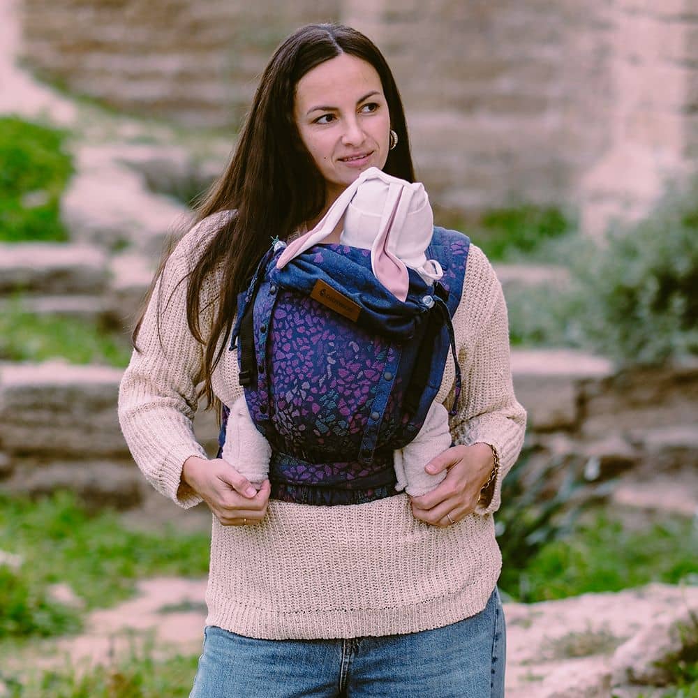 Didymos - Didymos - DidyFlow - Mosaic Sparks in the Dark (Cotton) - Cloth and Carry