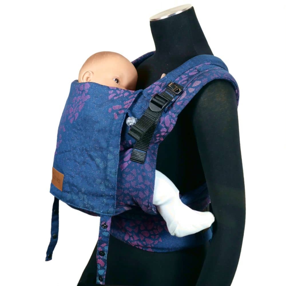 Didymos - Didymos - DidyFlow - Mosaic Sparks in the Dark (Cotton) - Cloth and Carry