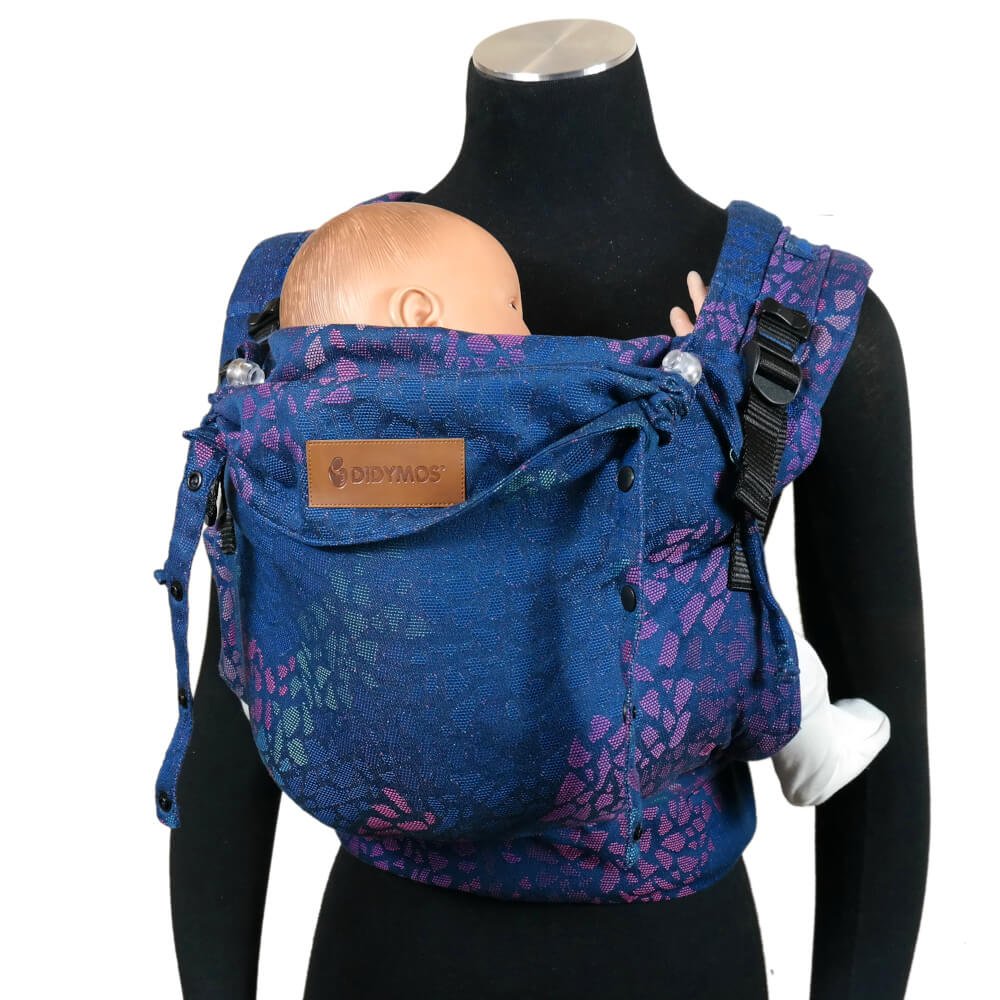 Didymos - Didymos - DidyFlow - Mosaic Sparks in the Dark (Cotton) - Cloth and Carry