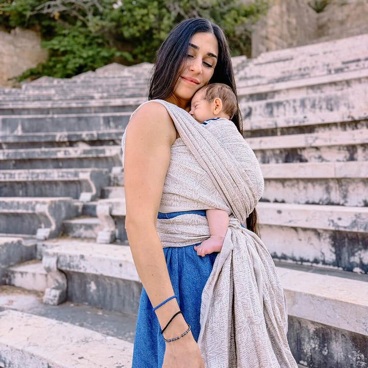 Didymos-Didymos Baby Sling Woven Wrap - Anna Rania Embrace (Cotton/Linen) * Preorder * - Cloth and Carry