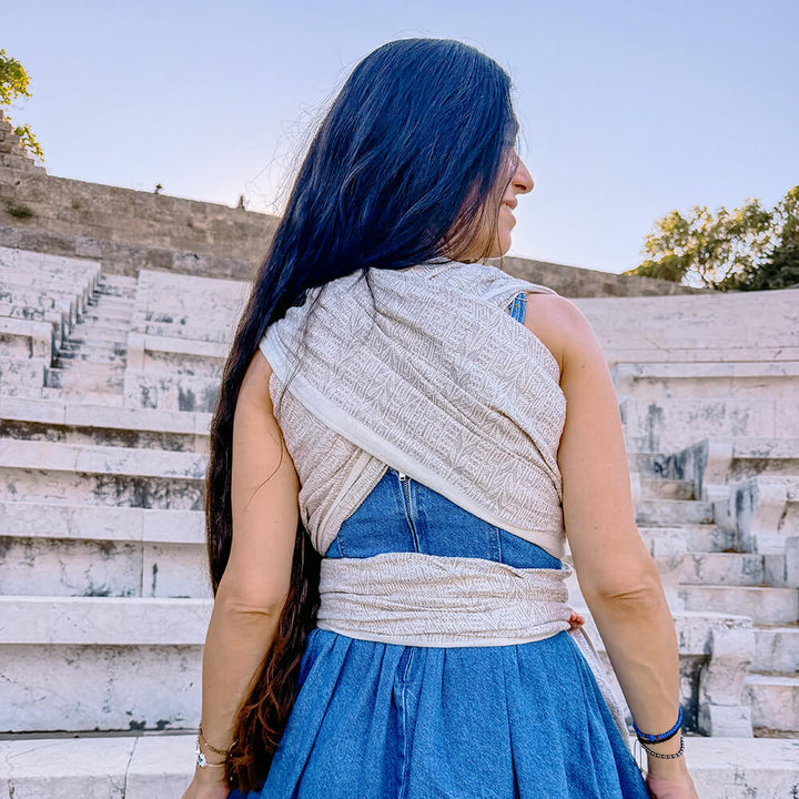 Didymos-Didymos Baby Sling Woven Wrap - Anna Rania Embrace (Cotton/Linen) * Preorder * - Cloth and Carry