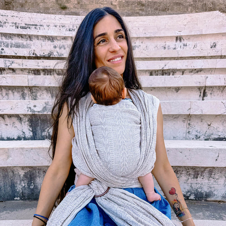 Didymos-Didymos Baby Sling Woven Wrap - Anna Rania Embrace (Cotton/Linen) * Preorder * - Cloth and Carry