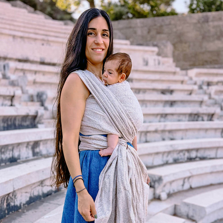 Didymos-Didymos Baby Sling Woven Wrap - Anna Rania Embrace (Cotton/Linen) * Preorder * - Cloth and Carry
