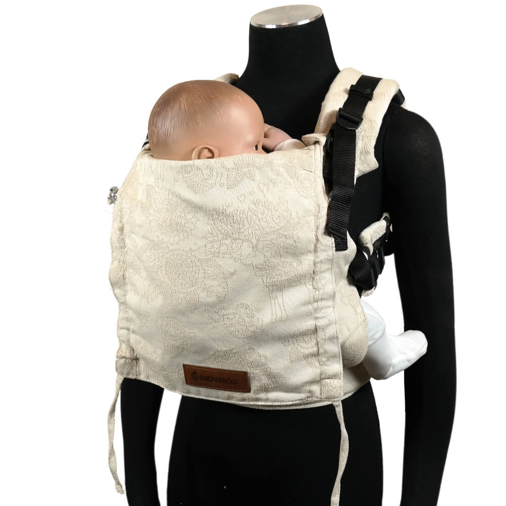 DidyFix Baby Carrier by Didymos - Magic Forest Almond