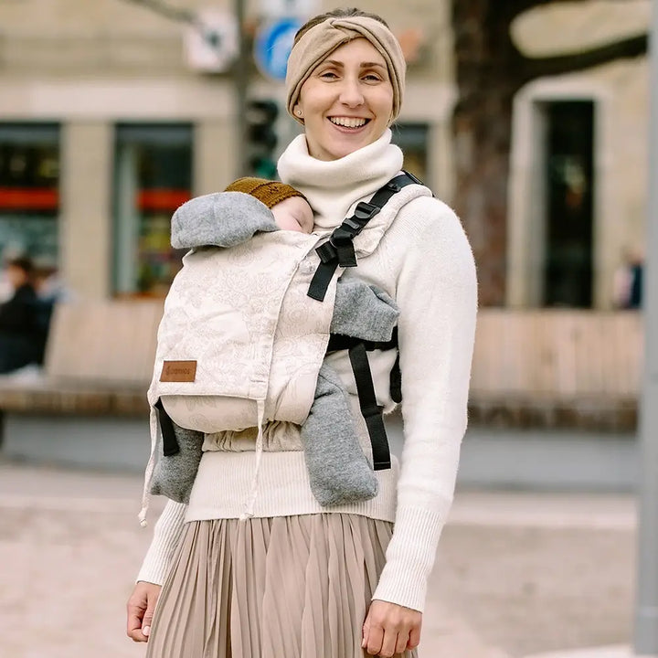 DidyFix Baby Carrier by Didymos - Magic Forest Almond
