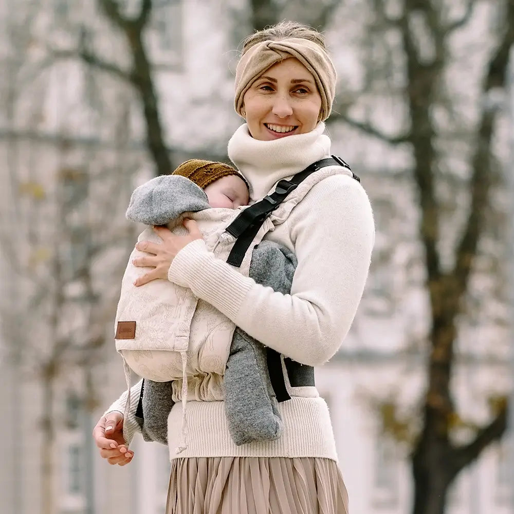 DidyFix Baby Carrier by Didymos - Magic Forest Almond