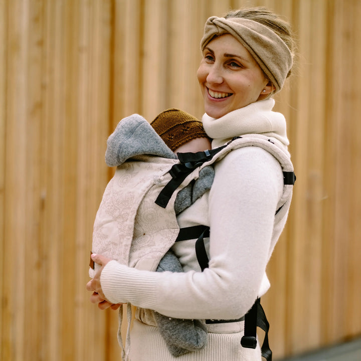 DidyFix Baby Carrier by Didymos - Magic Forest Almond