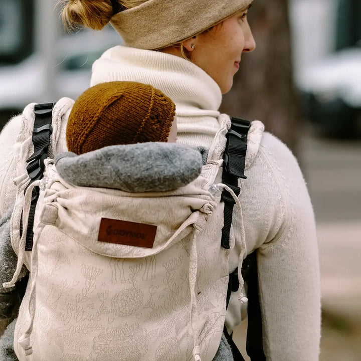 DidyFix Baby Carrier by Didymos - Magic Forest Almond