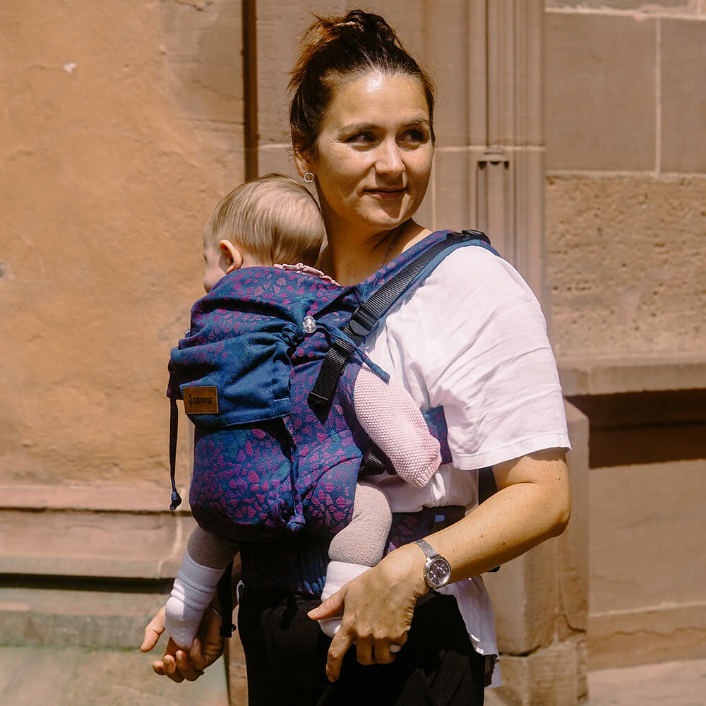 DidyFix Baby Carrier by Didymos - Mosaic Sparks in the Dark