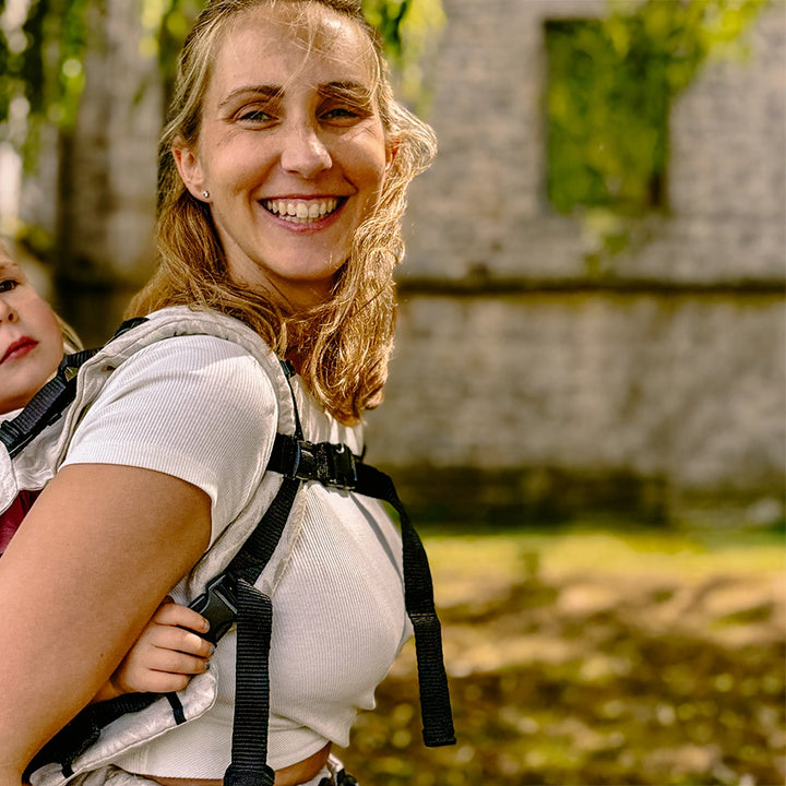 DidyFix Toddler Baby Carrier by Didymos - Trias Creme