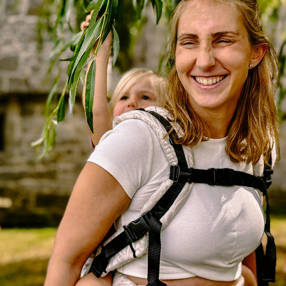 DidyFix Toddler Baby Carrier by Didymos - Trias Creme