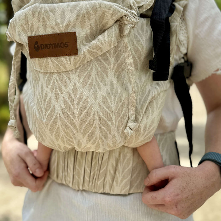 DidyFix Baby Carrier by Didymos - Trias Creme Linen * Ships in 2-3 weeks *