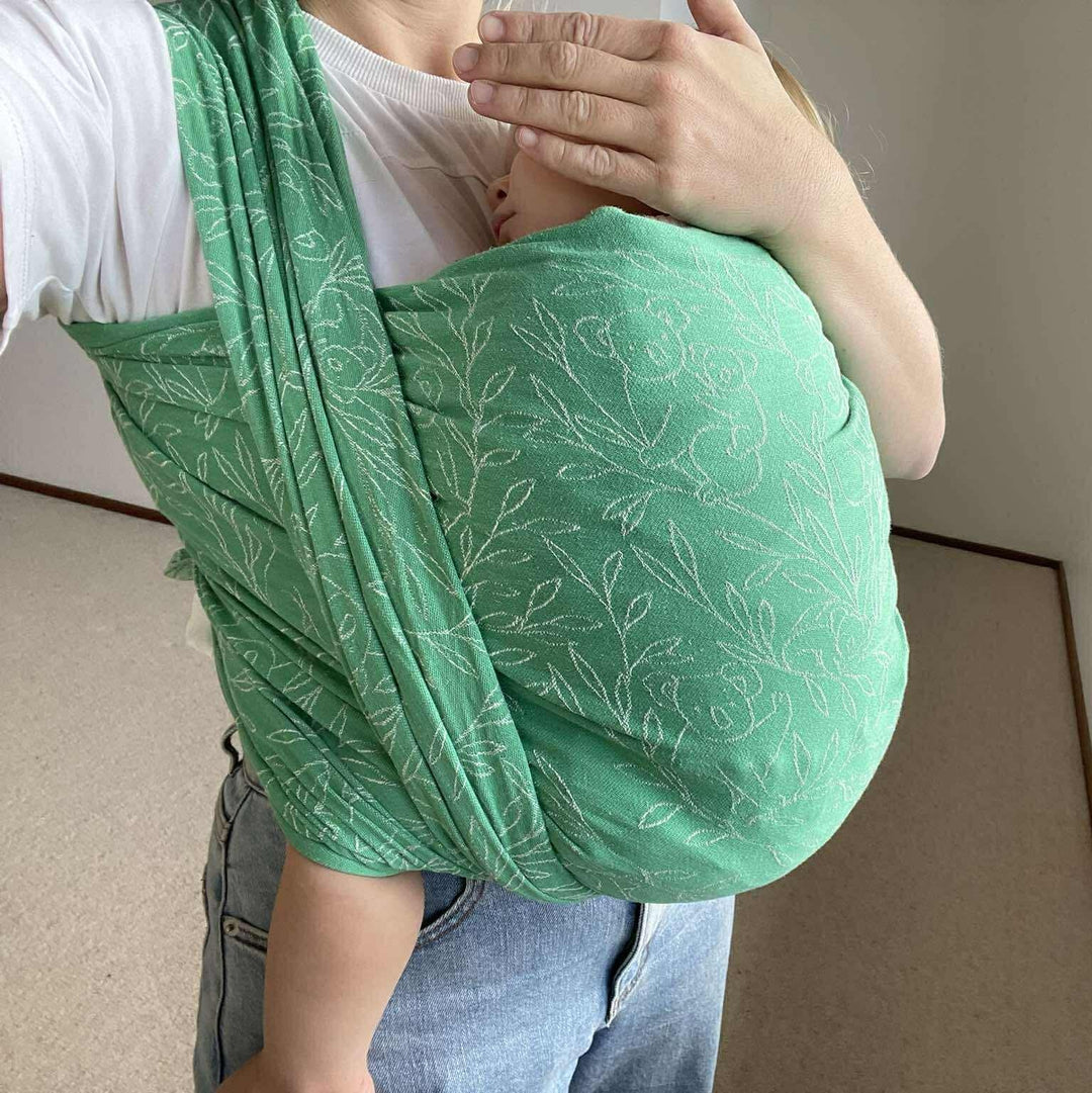 Didymos-Didymos Baby Sling Woven Wrap - Koala Evergreen (Cotton/Hemp) - Cloth and Carry