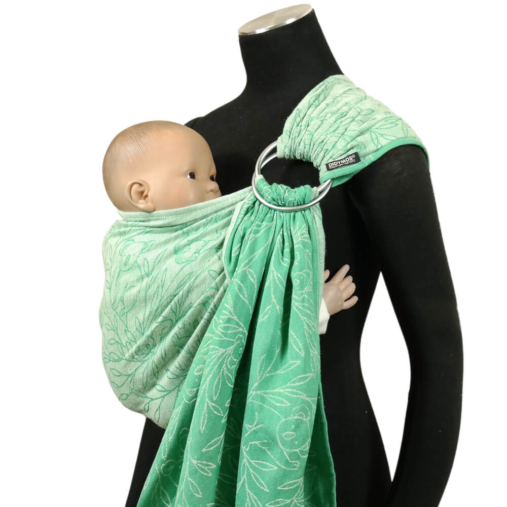 Didymos - Didymos Ring Sling - Koala Evergreen (Cotton/Hemp) - Cloth and Carry