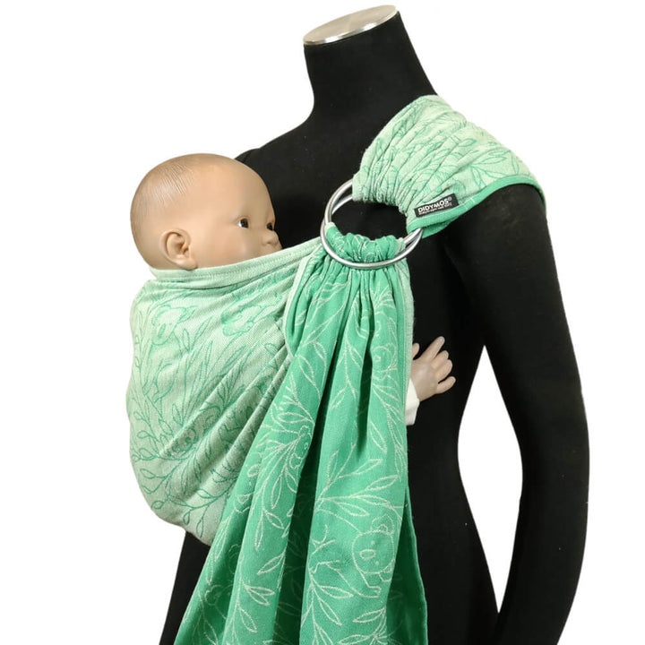 Didymos - Didymos Ring Sling - Koala Evergreen (Cotton/Hemp) - Cloth and Carry