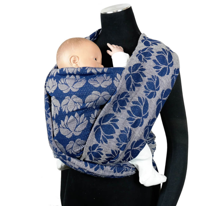 Didymos - Didymos Baby Sling Woven Wrap - Loto Lunea (Cotton/Silk/Hemp) - Size Six - Cloth and Carry
