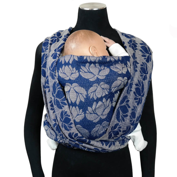 Didymos - Didymos Baby Sling Woven Wrap - Loto Lunea (Cotton/Silk/Hemp) - Size Six - Cloth and Carry