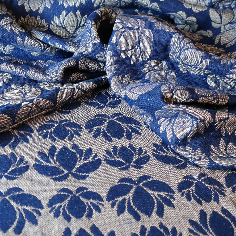 Didymos - Didymos Baby Sling Woven Wrap - Loto Lunea (Cotton/Silk/Hemp) - Size Six - Cloth and Carry
