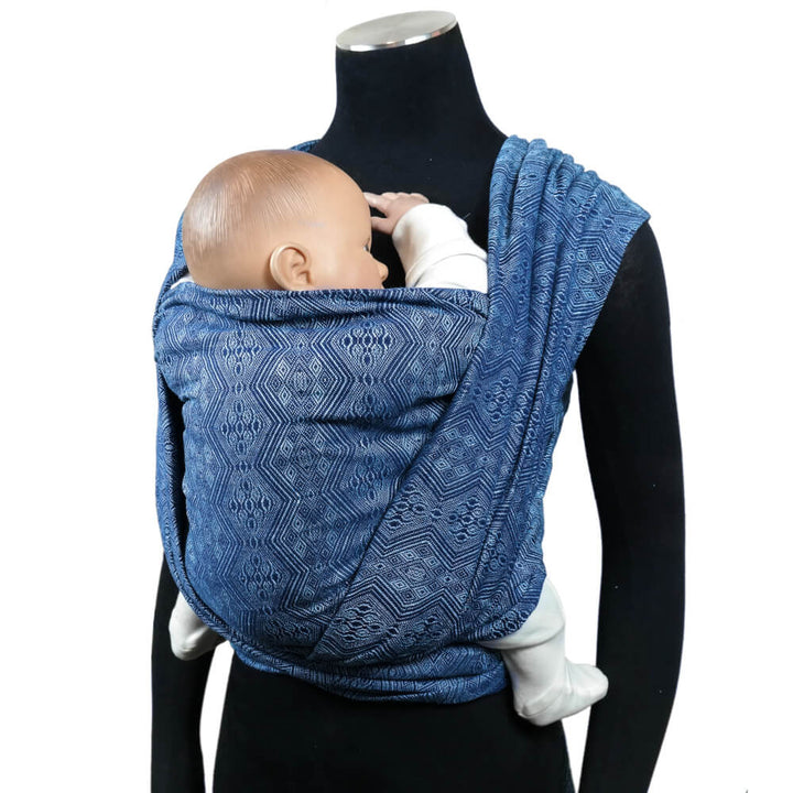 Didymos - Didymos Baby Sling Woven Wrap - Mystic Blue (Cotton/Hemp) - Cloth and Carry