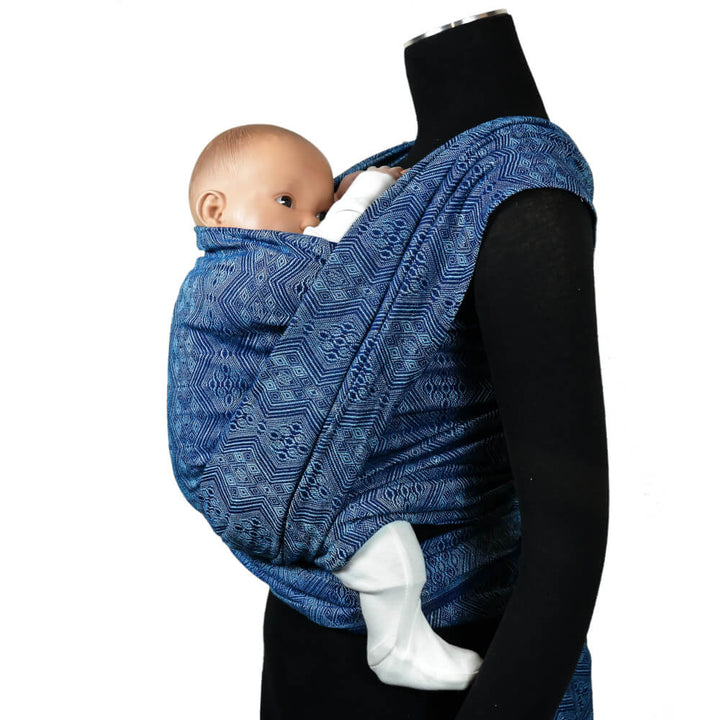 Didymos - Didymos Baby Sling Woven Wrap - Mystic Blue (Cotton/Hemp) - Cloth and Carry