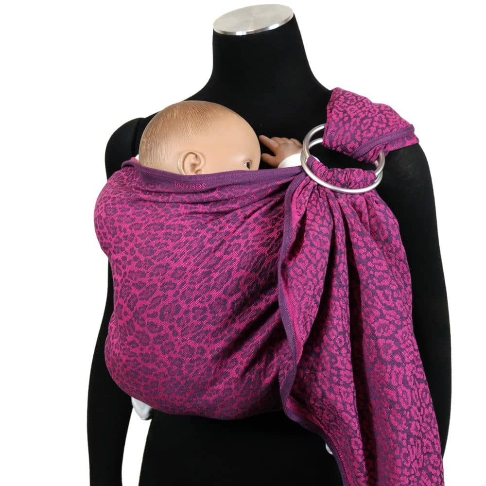 Didymos - Didymos Ring Sling - Leo Fierce Violet (100% Cotton) - Cloth and Carry