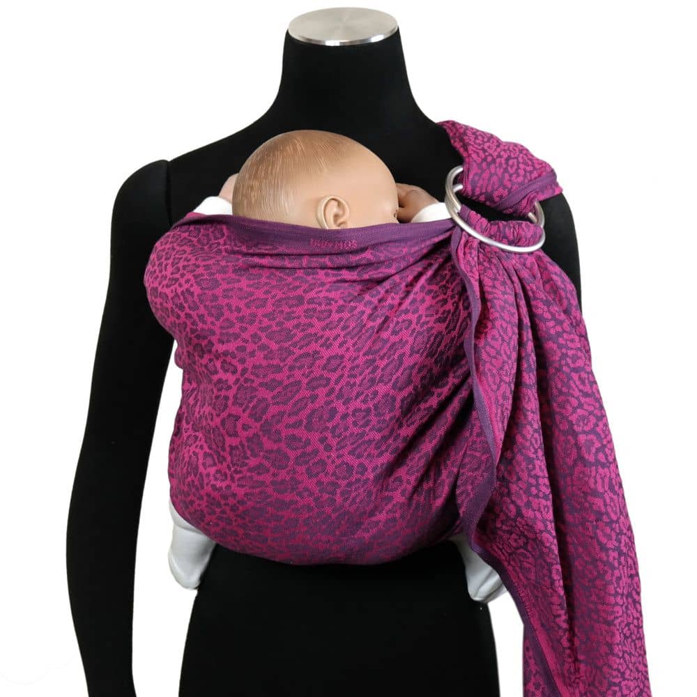 Didymos - Didymos Ring Sling - Leo Fierce Violet (100% Cotton) - Cloth and Carry