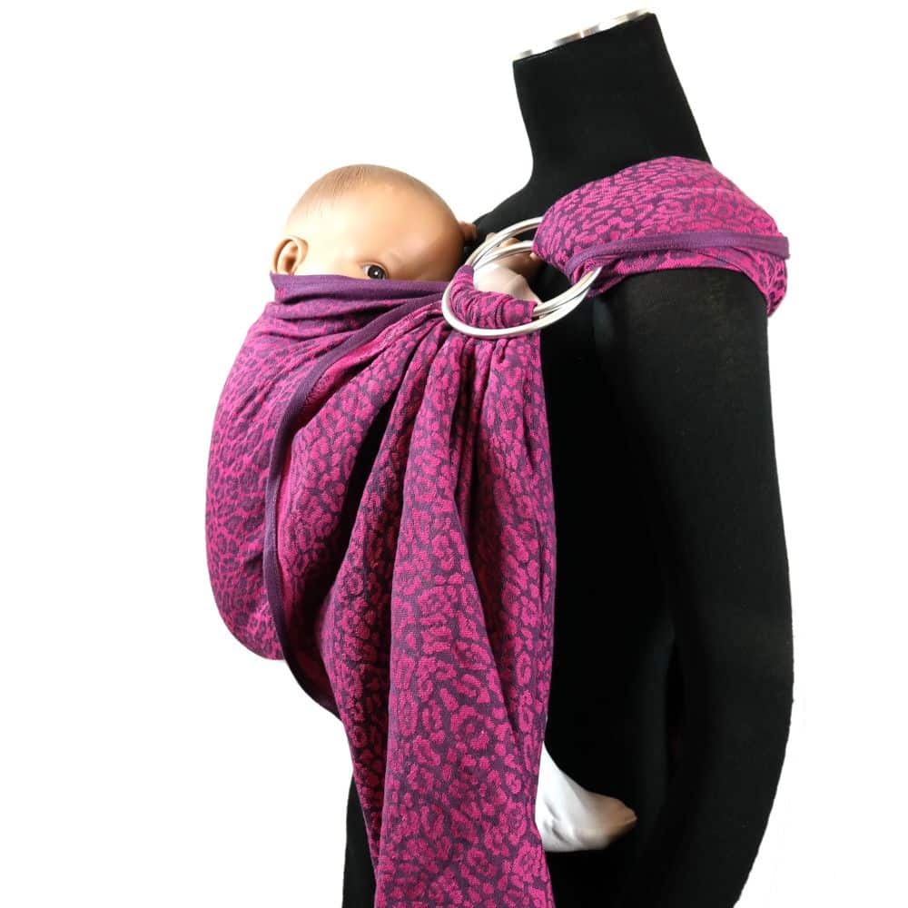 Didymos - Didymos Ring Sling - Leo Fierce Violet (100% Cotton) - Cloth and Carry