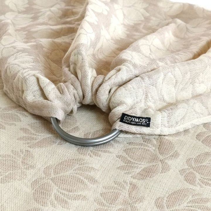 Didymos - Didymos Ring Sling - Loto Blush (Cotton/Linen) - Cloth and Carry