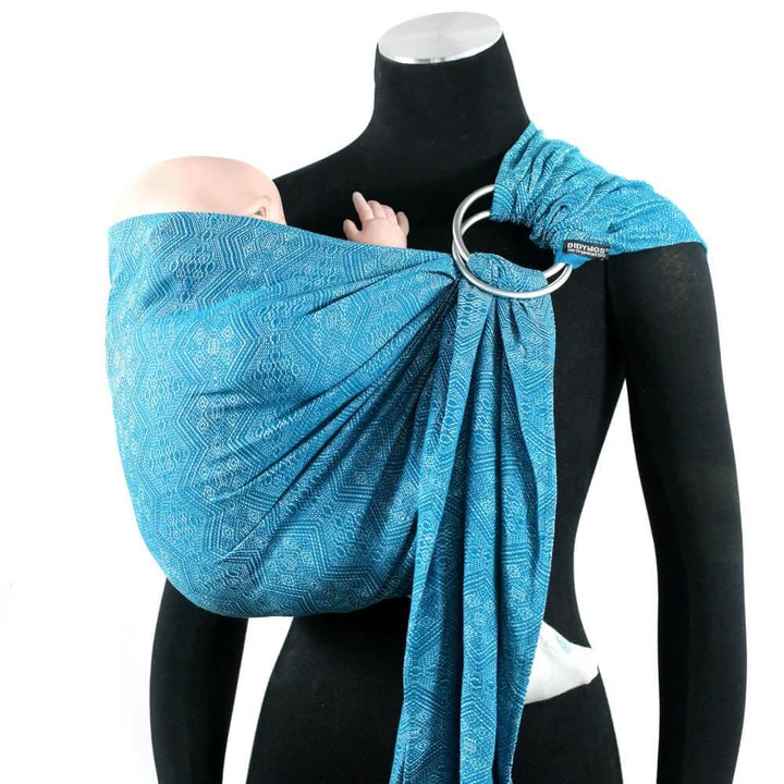 Didymos Ring Sling - Mystic Petrol 1975 (Cotton/Hemp) * Ships in two weeks *