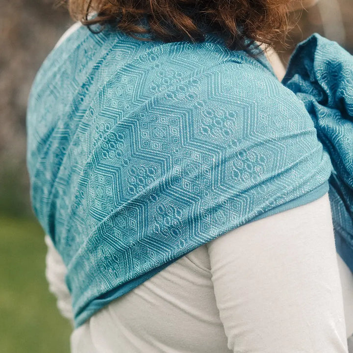 Didymos Ring Sling - Mystic Petrol 1975 (Cotton/Hemp) * Ships in two weeks *