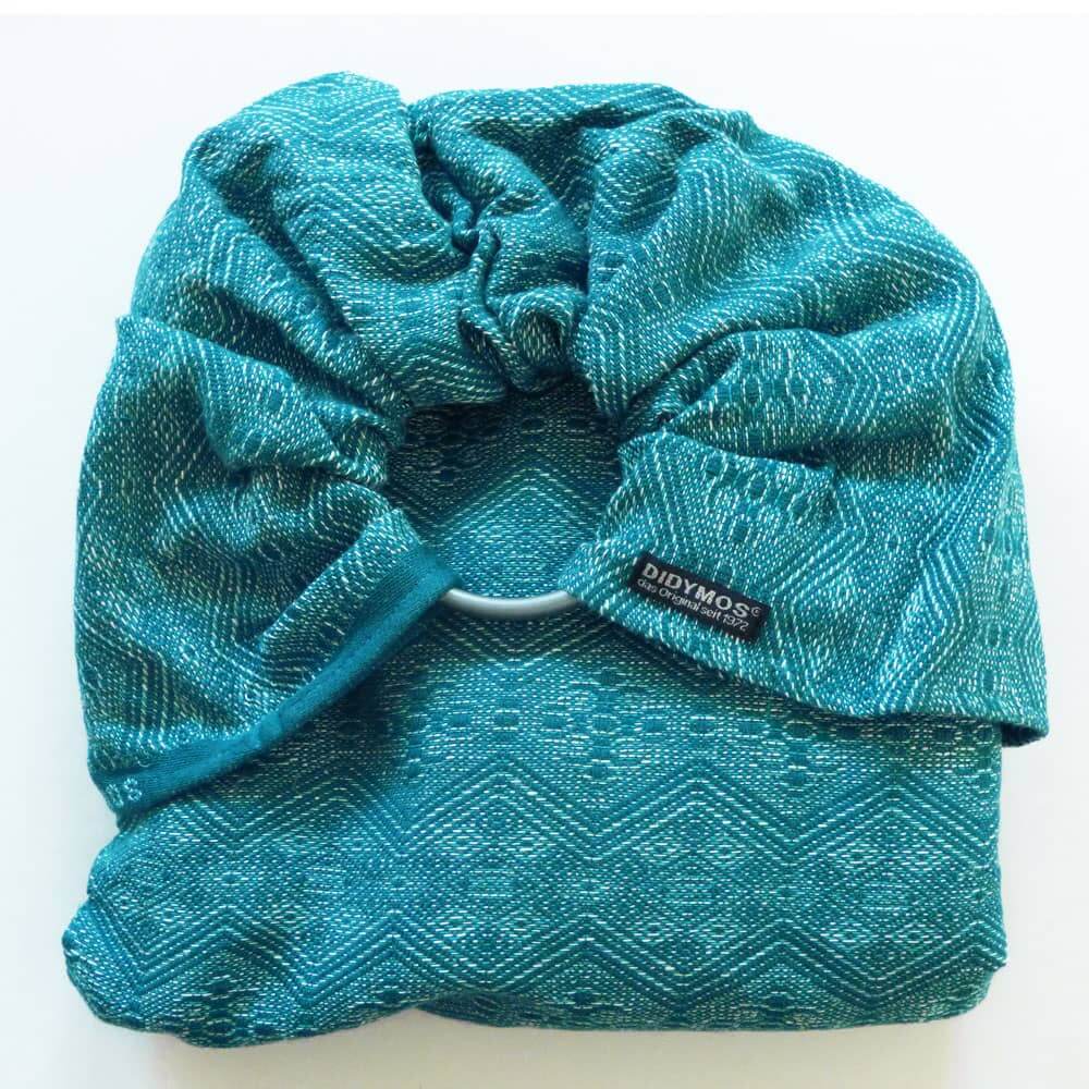 Didymos Ring Sling - Mystic Petrol 1975 (Cotton/Hemp) * Ships in two weeks *