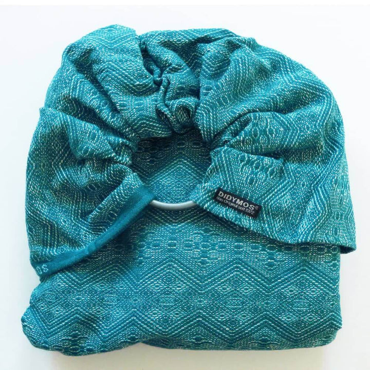 Didymos Ring Sling - Mystic Petrol 1975 (Cotton/Hemp) * Ships in two weeks *