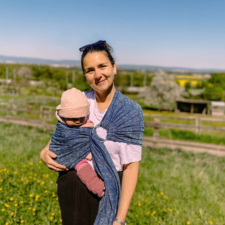 Didymos - Didymos Ring Sling - Mystic Blue 1975 (Cotton/Hemp) (Copy) - Cloth and Carry