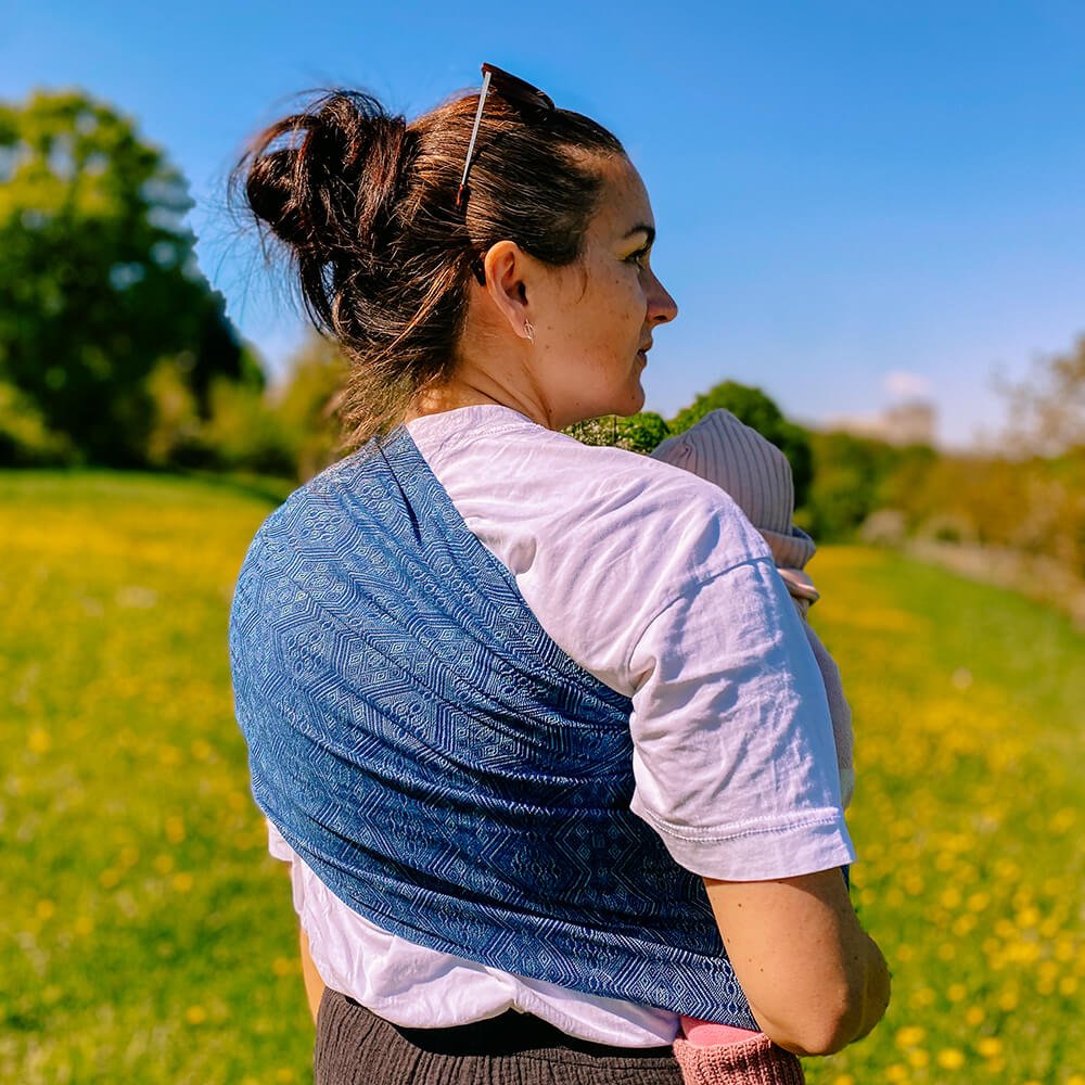 Didymos - Didymos Ring Sling - Mystic Blue 1975 (Cotton/Hemp) (Copy) - Cloth and Carry