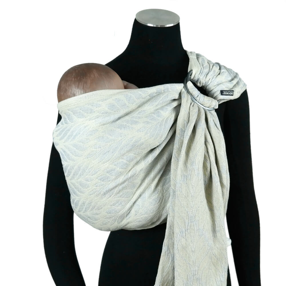 Didymos - Didymos Ring Sling - Trias Dew (Cotton/Linen) - Cloth and Carry