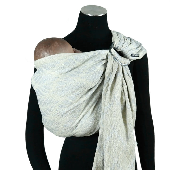 Didymos - Didymos Ring Sling - Trias Dew (Cotton/Linen) - Cloth and Carry