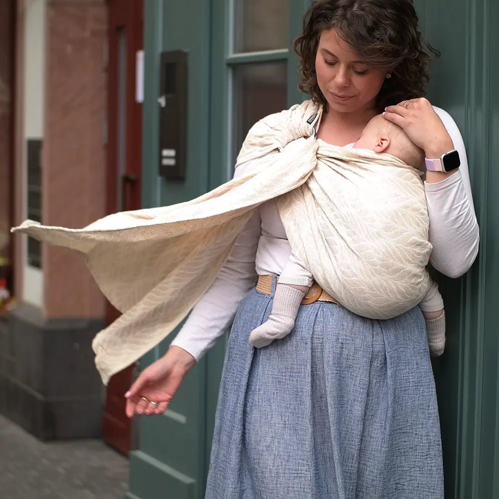 Didymos - Didymos Ring Sling - Trias Pure (Cotton/Tussah Silk/Hemp) - Cloth and Carry