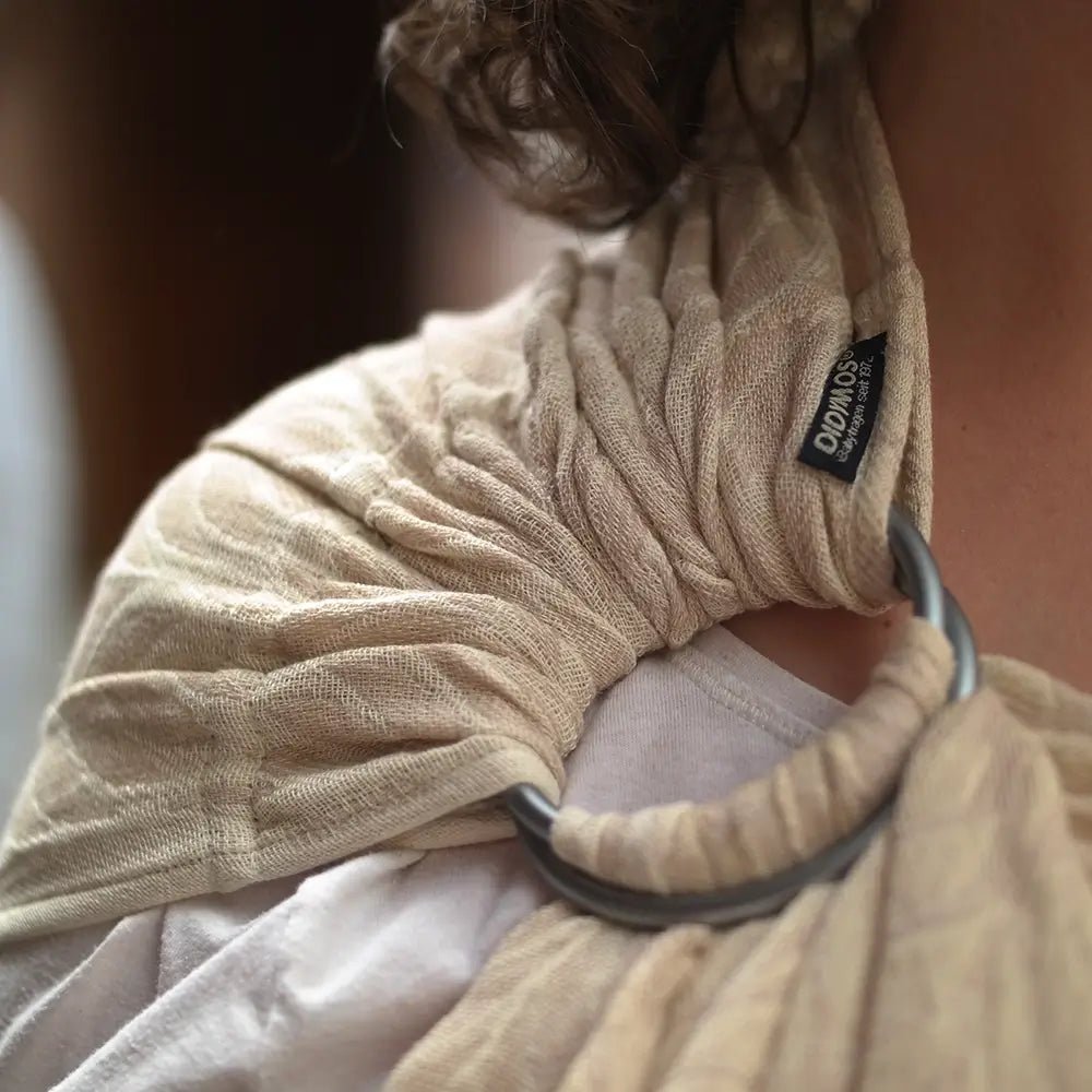 Didymos - Didymos Ring Sling - Trias Pure (Cotton/Tussah Silk/Hemp) - Cloth and Carry
