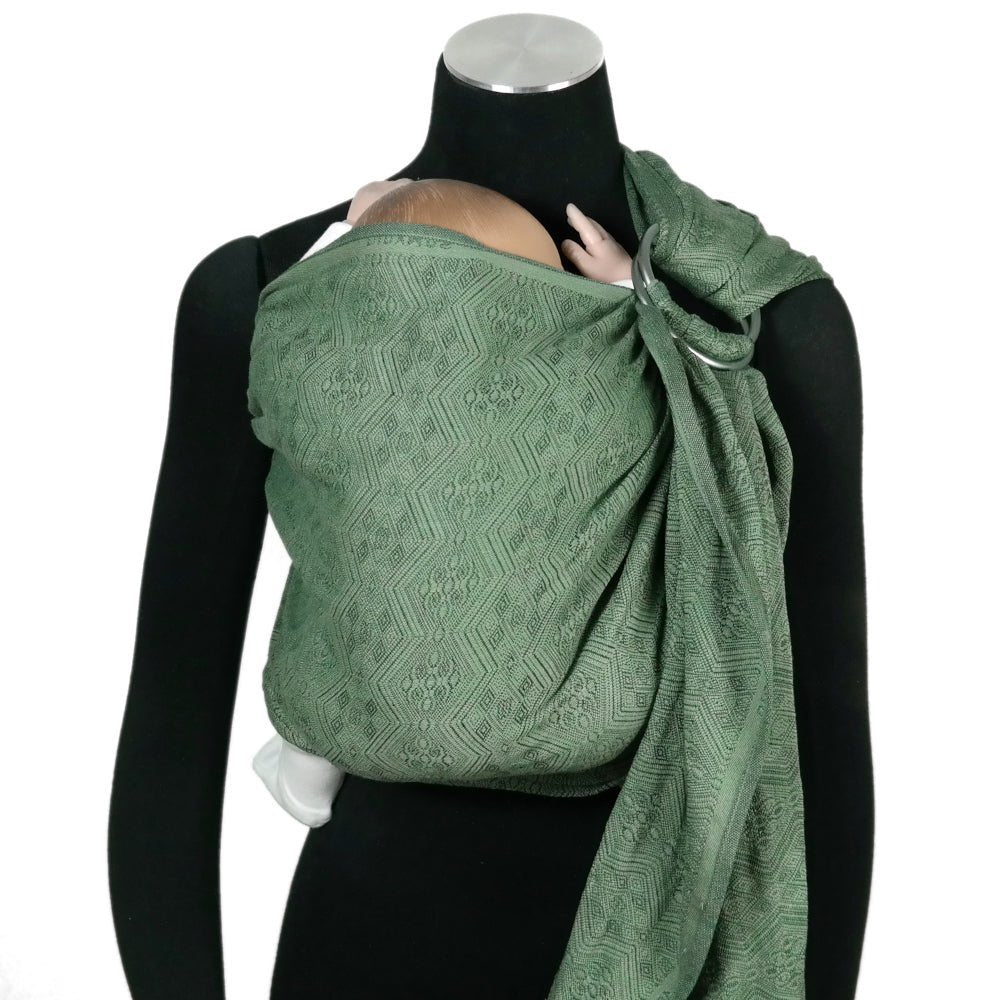 Didymos - Didymos Ring Sling - Whispering Woods 1975 (Cotton/Linen) - Cloth and Carry