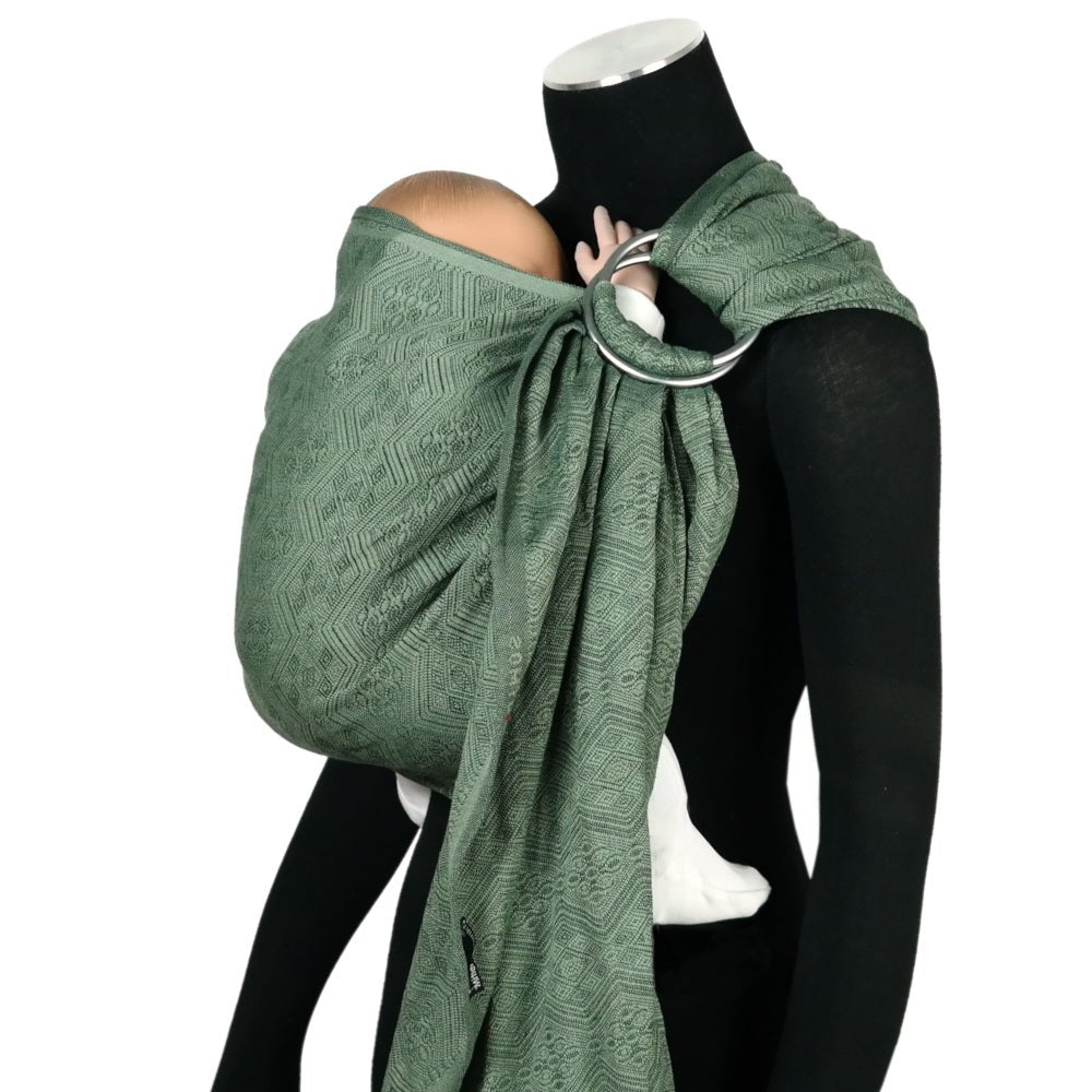 Didymos - Didymos Ring Sling - Whispering Woods 1975 (Cotton/Linen) - Cloth and Carry