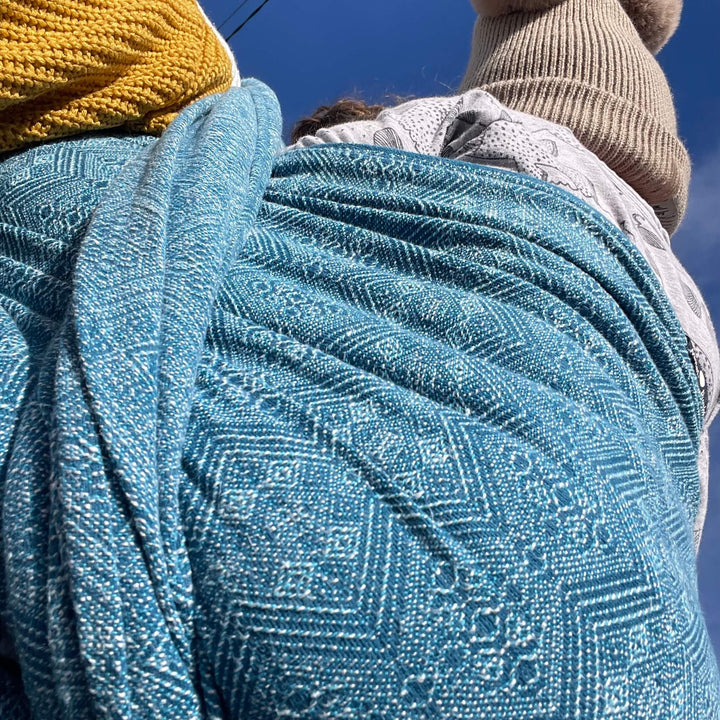 Didymos Baby Sling Woven Wrap - Mystic Petrol 1975 (Cotton/Hemp) * Ships in two weeks *